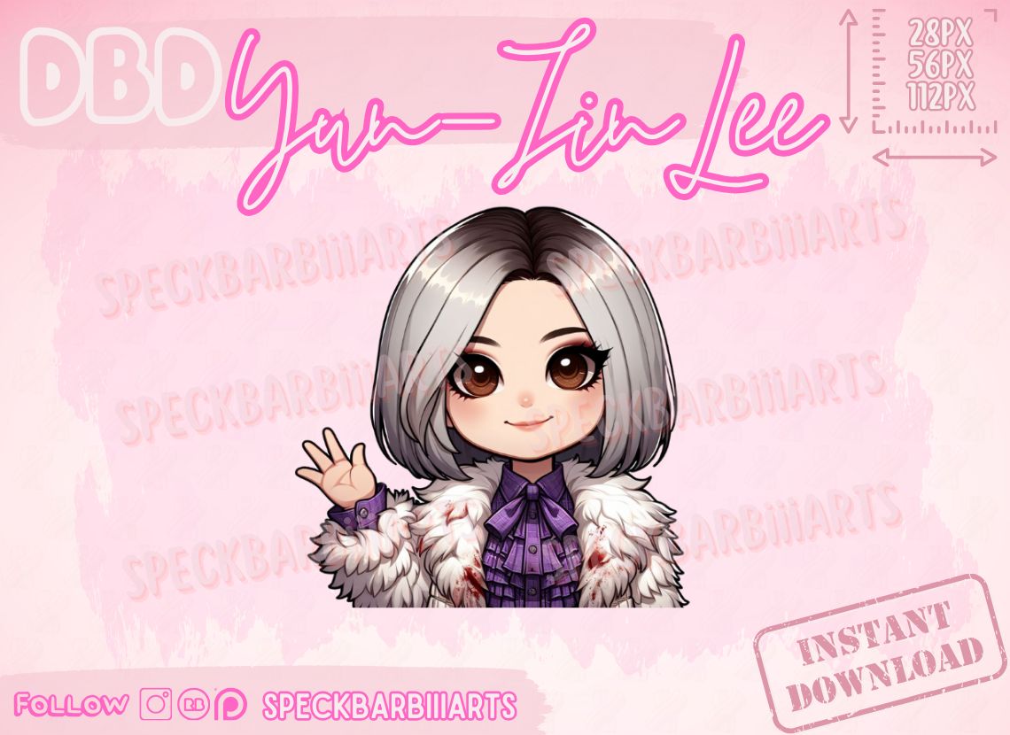 Dead by Daylight - Yun-Jin Lee - HI | Twitch chibi emote | Discord