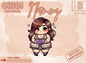 Chibi Chubby | Book | Nancy - EMOTE | Twitch | Discord | Youtube | Cute | Curvy | Fat |