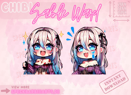 CHUBBY | Sable Ward | Dead By Daylight | Hi Hö - Emote | Twitch, Discord, Youtube