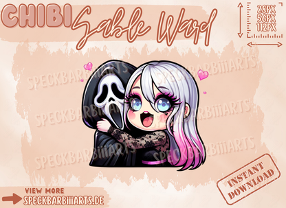 CHUBBY | Sable Ward <3 Ghostface | Dead By Daylight | LOVE - Emote | Twitch, Discord, Youtube