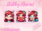 CHUBBY | Redhair Mermaid | Dead By Daylight | LOVE - Emote | Twitch, Discord, Youtube