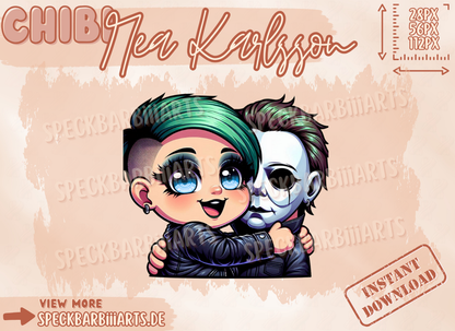 CHUBBY | Nea Karlsson <3 Michael | Dead By Daylight | LOVE - Emote | Twitch, Discord, Youtube