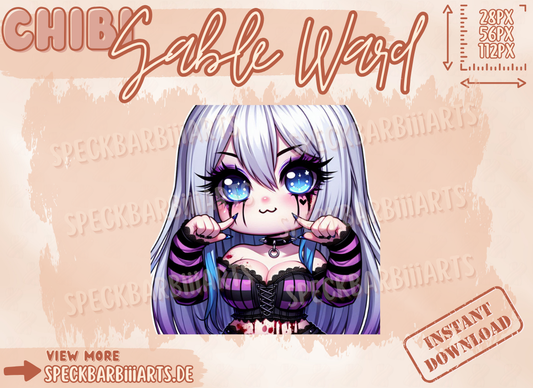 Sable Ward | Dead By Daylight | UWU -  Emote | Twitch, Discord, Youtube |