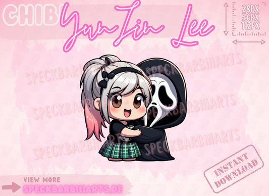 CHUBBY | Yun-Jin Lee <3 Ghostface | Dead By Daylight | LOVE - Emote | Twitch, Discord, Youtube