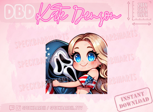 CHUBBY | Kate &lt;3 Ghostface | Dead By Daylight | LOVE - Emote | Twitch, Discord, Youtube