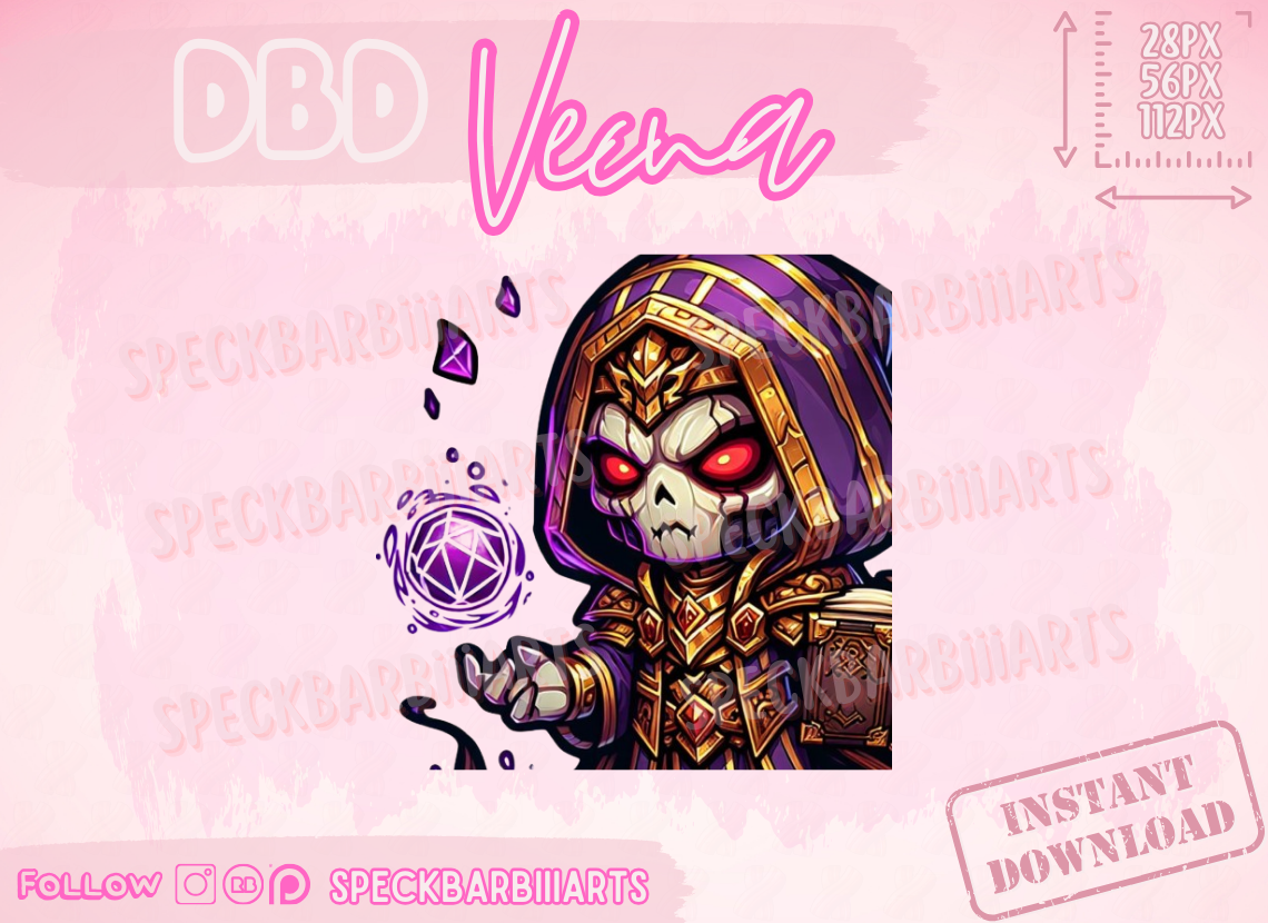 Dead by Daylight - Vecna ​​| Dungeon and Dragons | Twitch chibi emote | Discord