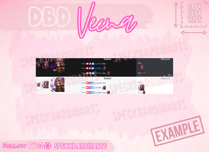 Dead by Daylight - Vecna | Dungeon and Dragons | Twitch chibi chubby Emote | Disord