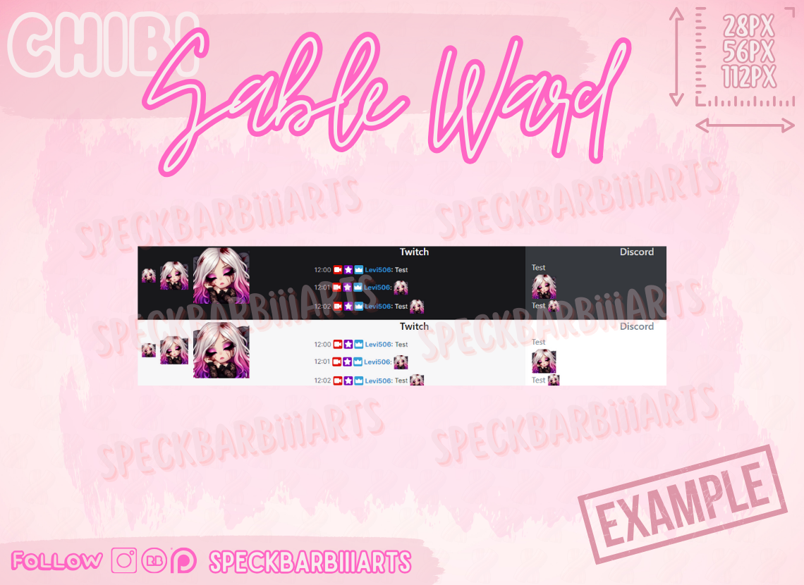 Sable Ward | Dead By Daylight | Sleppy2  - Emote | Twitch, Discord, Youtube