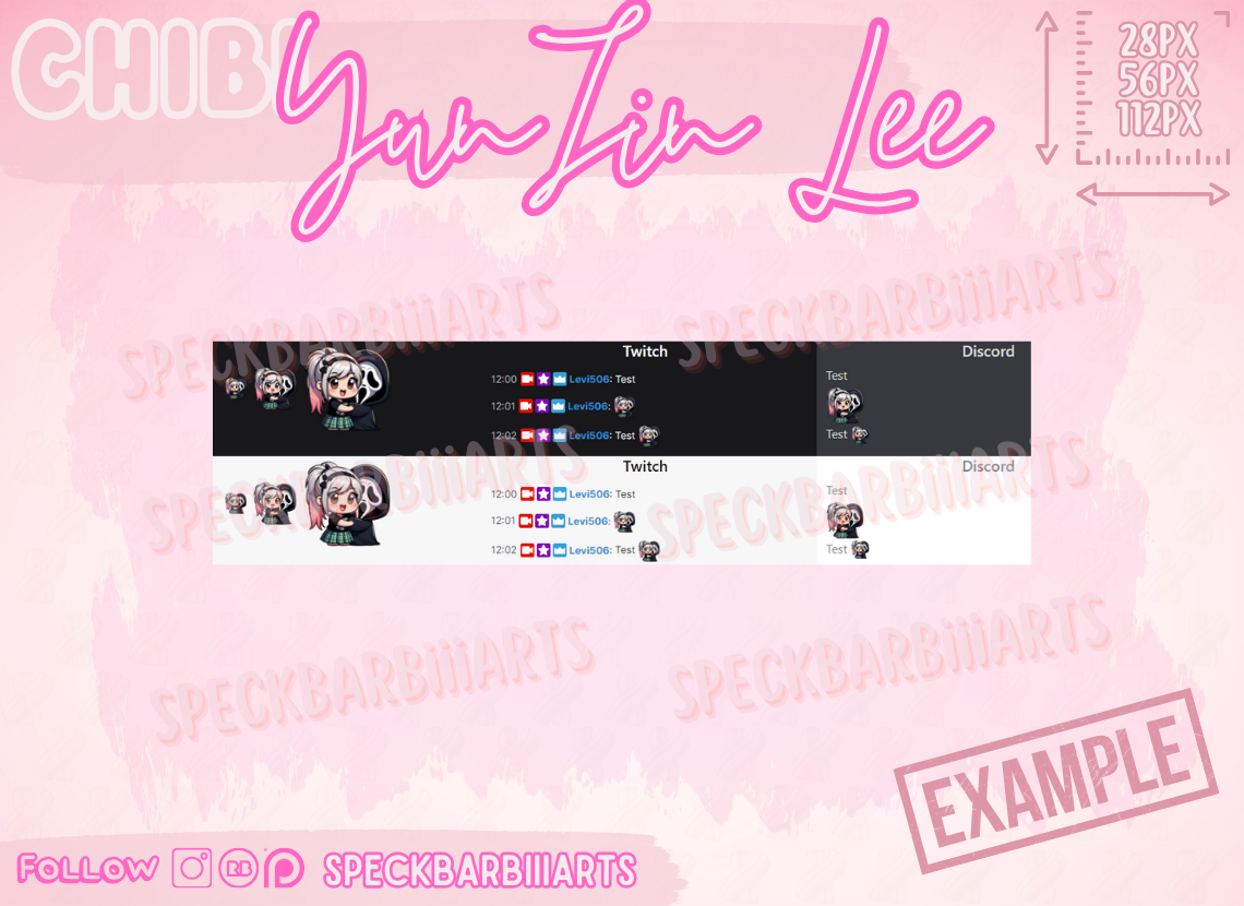 CHUBBY | Yun-Jin Lee <3 Ghostface | Dead By Daylight | LOVE - Emote | Twitch, Discord, Youtube