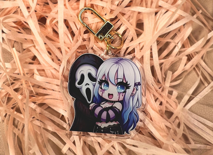 FANART | Sable <3 Ghosti | Schlüsselanhänger | Keychain | Love |