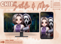 Fanart | Wallpaper | Yun-Jin <3 Ghosti | Chubby | Chibi | Liebe | Dead by Daylight | PC | iOs | Anroid