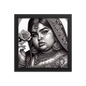 Framed Poster | Chubby | India | Woman