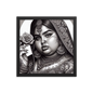 Framed Poster | Chubby | India | Woman