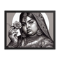 Framed Poster | Chubby | India | Woman