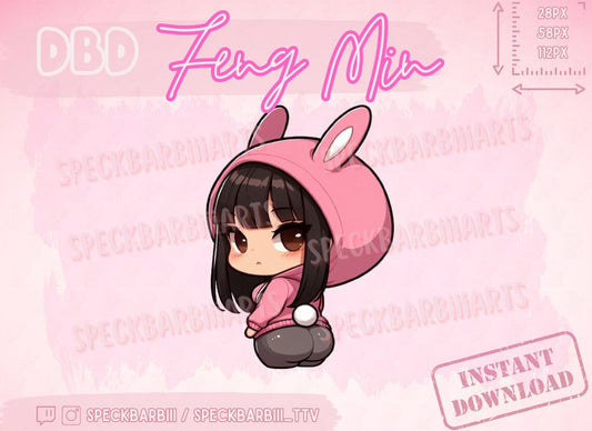 Feng Min | Dead By Daylight | BOOTY - EMOTE | Twitch, Discord, Youtube