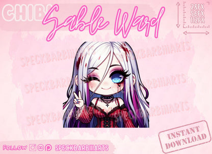 Sable Ward | Dead By Daylight | PEACE - Emote | Twitch, Discord, Youtube