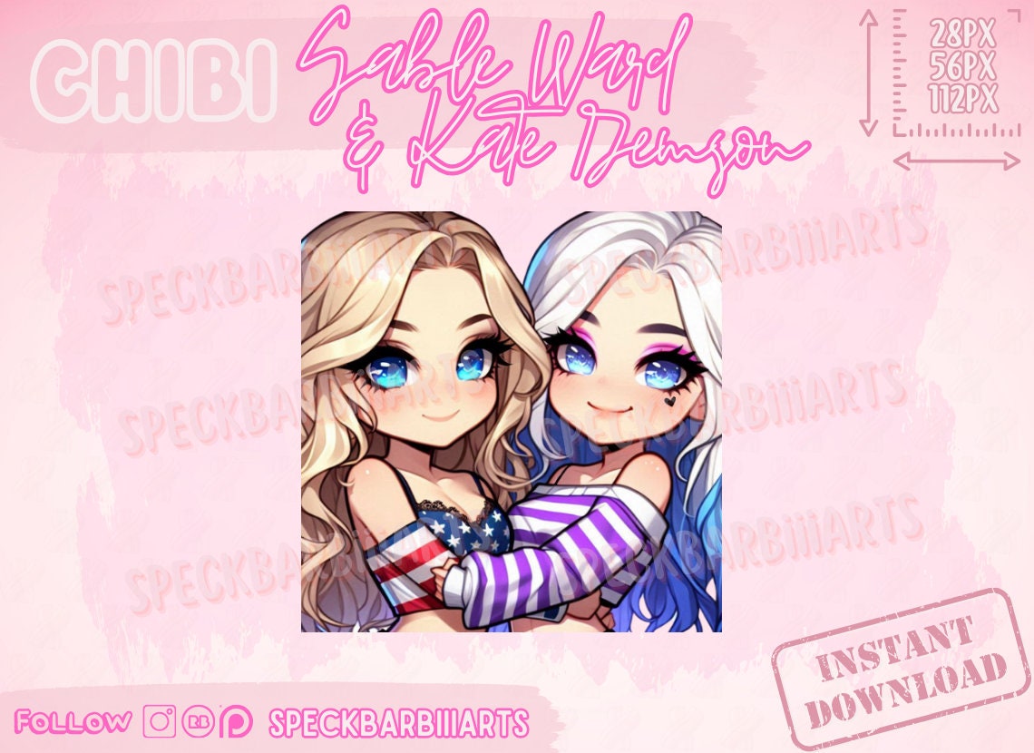 Sable <3 Kate | Dead By Daylight | FRIENDS -  Emote | Twitch, Discord, Youtube