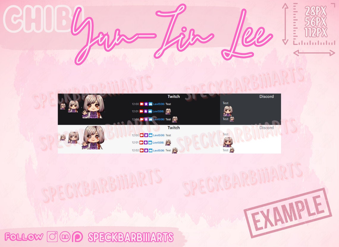 CHUBBY | Yun-Jin Lee | Dead By Daylight | HI - Emote | Twitch, Discord, Youtube