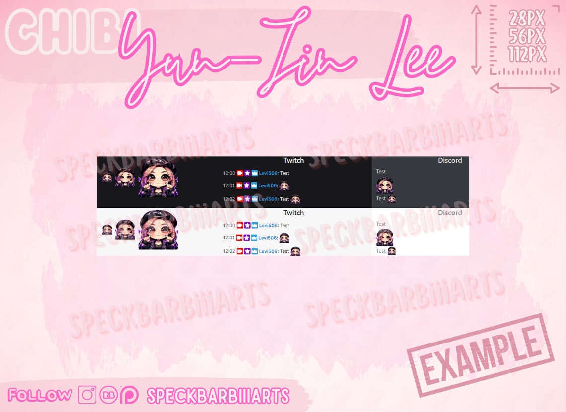 CHUBBY | Yun Jin Lee | Dead By Daylight | UWU - Emote | Twitch, Discord, Youtube