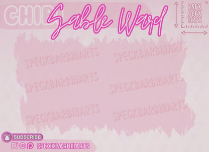 Sable Ward | Dead By Daylight | DACNE - 2 Emote | Twitch, Discord, Youtube