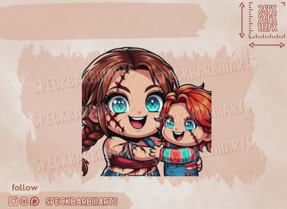 CHUBBY | Meg Thomas <3 Chucky | Dead By Daylight | LOVE - Emote | Twitch, Discord, Youtube