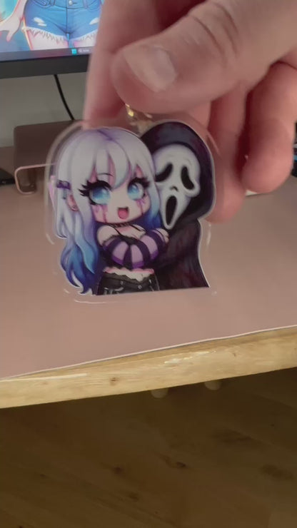 FANART | Sable <3 Ghosti | Schlüsselanhänger | Keychain | Love |