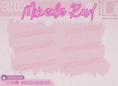 CHUBBY | Mikaela Reid <3 Michael | Dead By Daylight | LOVE - Emote | Twitch, Discord, Youtube