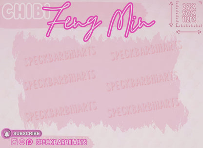 CHUBBY | Feng Min <3 Ghostface | Dead By Daylight | LOVE - Emote | Twitch, Discord, Youtube