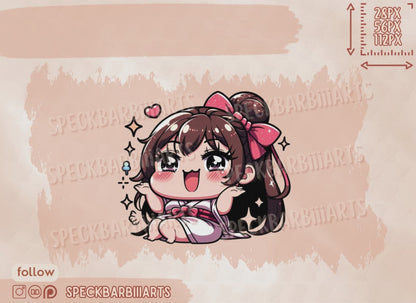 Chibi Chubby | Happy | Yumi - EMOTE | Twitch | Discord | Youtube