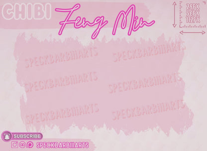 Feng Min | Dead By Daylight | UWU - Emote | Twitch, Discord, Youtube