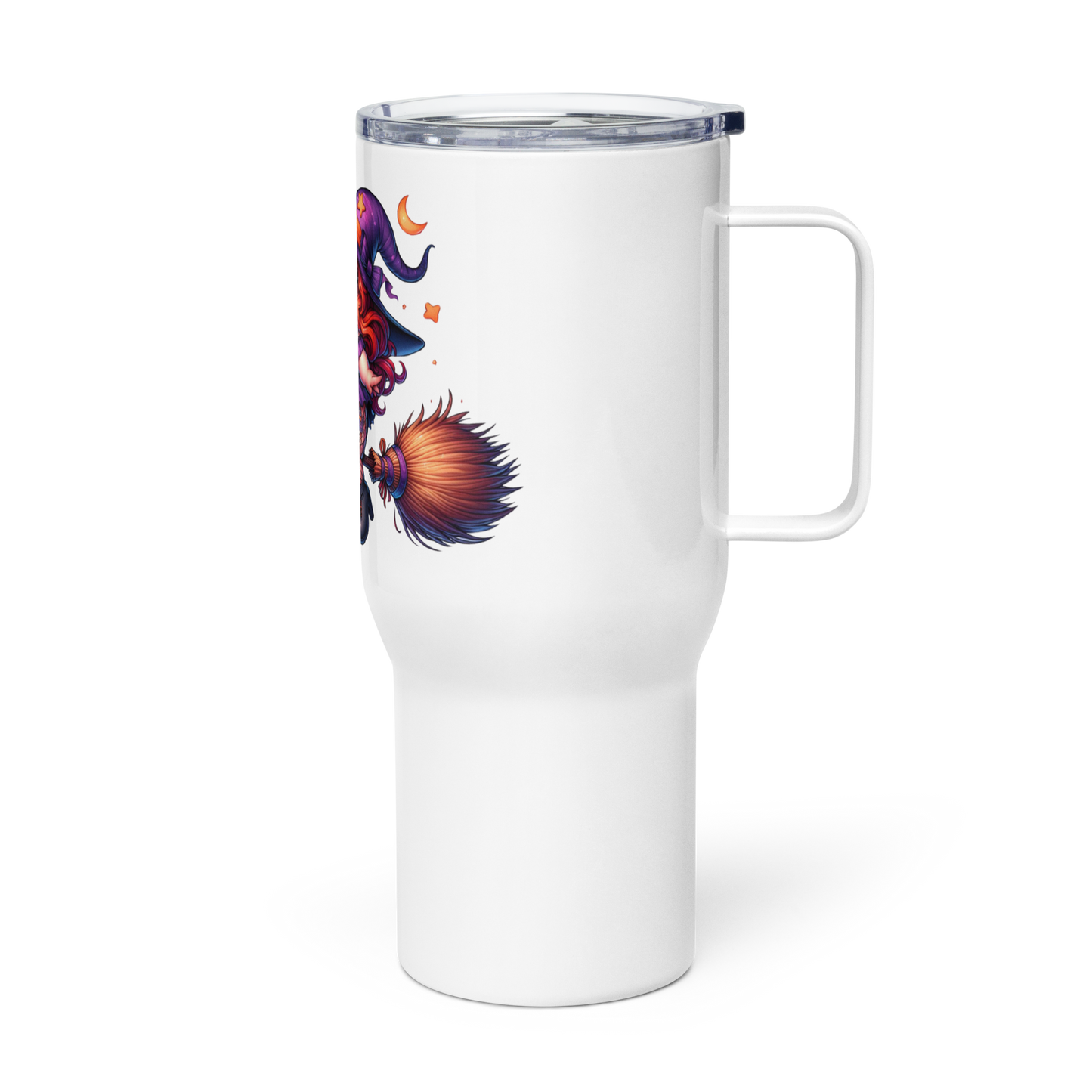 Chubby Witch | Halloween | Travel Mug with Handle