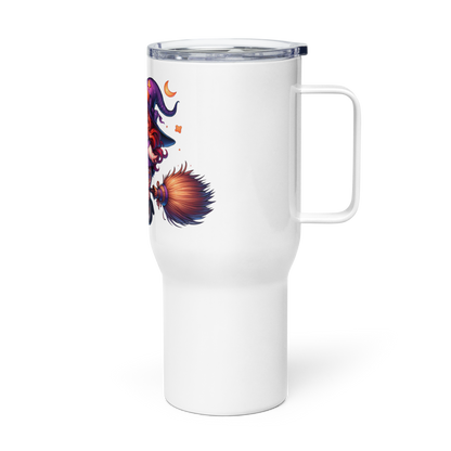 Chubby Witch | Halloween | Travel Mug with Handle