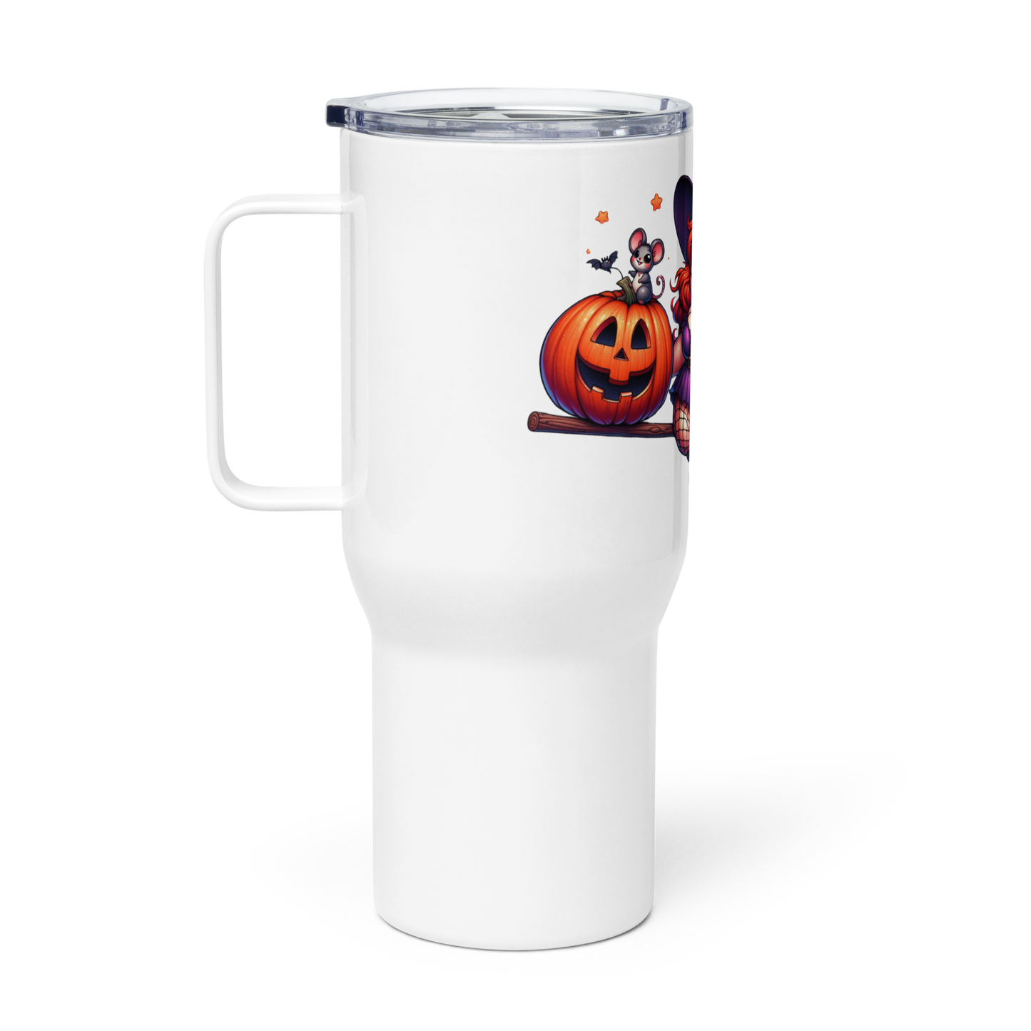 Chubby Witch | Halloween | Travel Mug with Handle