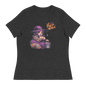 Hexe | Halloween | Cat | Chubby | Chibi | Plussize | Kürbis | Trick or Treat | T-Shirt| Spooky